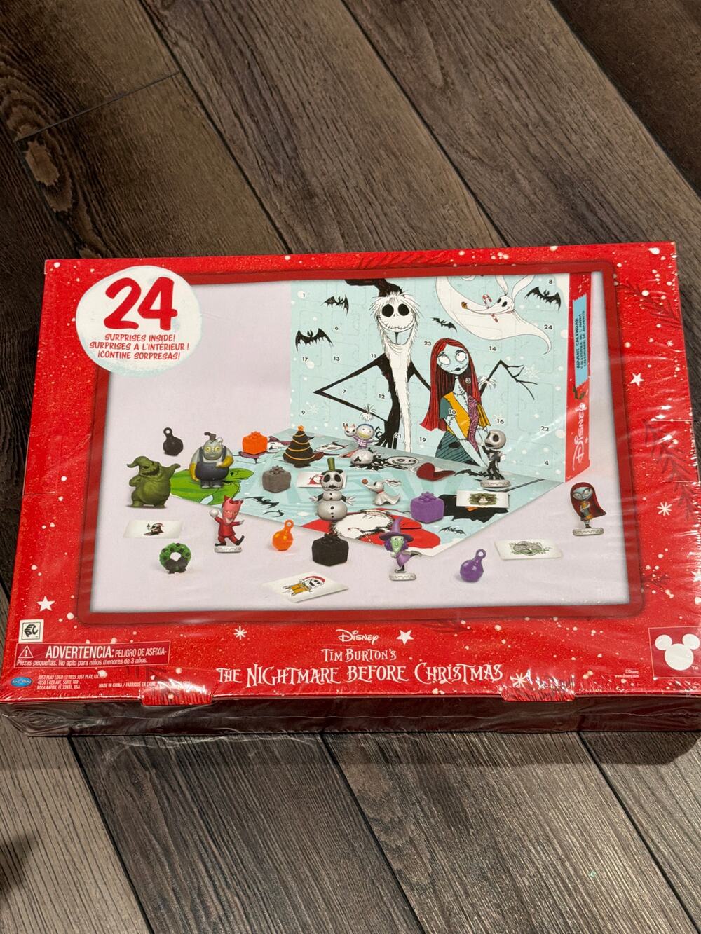 Disney Nightmare Before Christmas Advent Calendar NWT